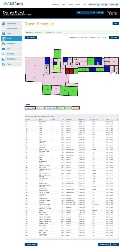 Automate Datasheets from Revit models Report With Diagram Long Moving at the Speed of Business