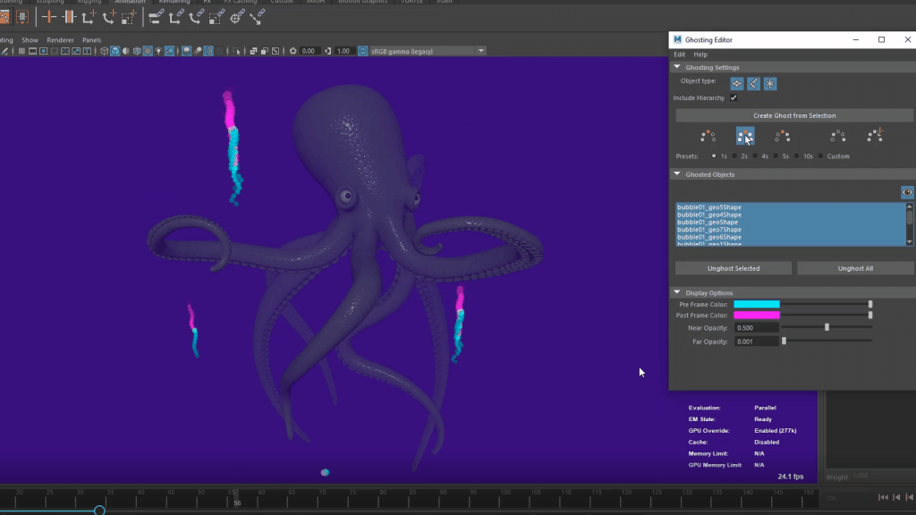 Animation Ghosting Moving at the Speed of Business