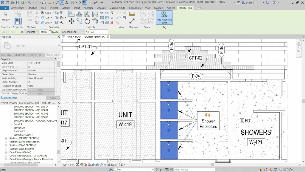 revit 2022 multi leader tags