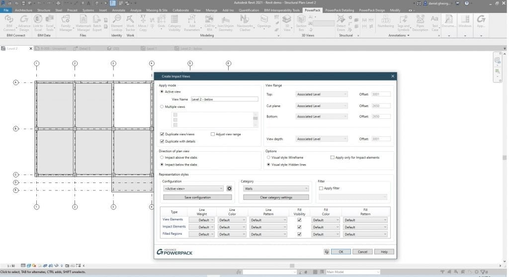 Graitec Powerpack addin for Revit 10. Impact Views Management Moving at the Speed of Business