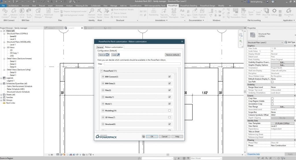 Graitec Powerpack addin for Revit Graitec Powerpack for Revit