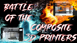 3D printer review battle of the composite 3D printers Anisoprint Markforged continuous carbon fiber