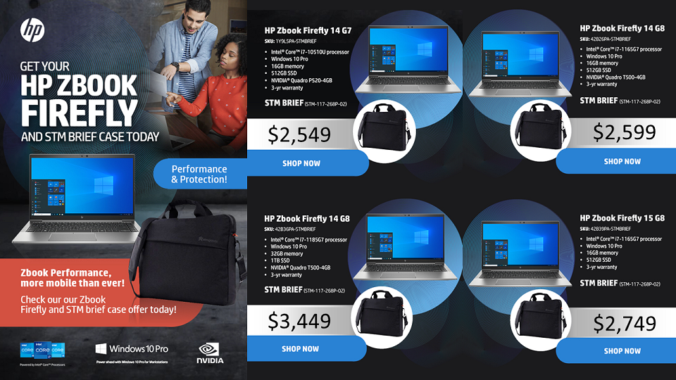 HP Firefly Zbook promo