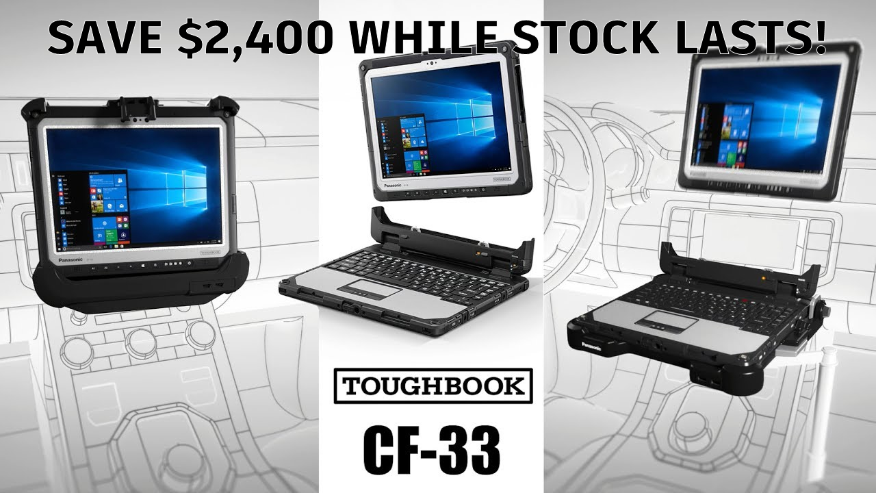 Promos 6 panasonic toughbook CONTINUOUS FIBER-33 promo