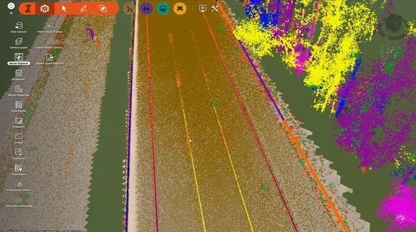 Autodesk Infraworks Generate features from point clouds