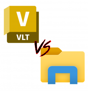 Compare Autodesk Vault to using windows explorer