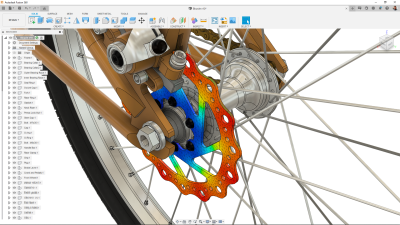 Autodesk Fusion 360 connected visual design with simulation using the Product Design & Manufacturing Collection
