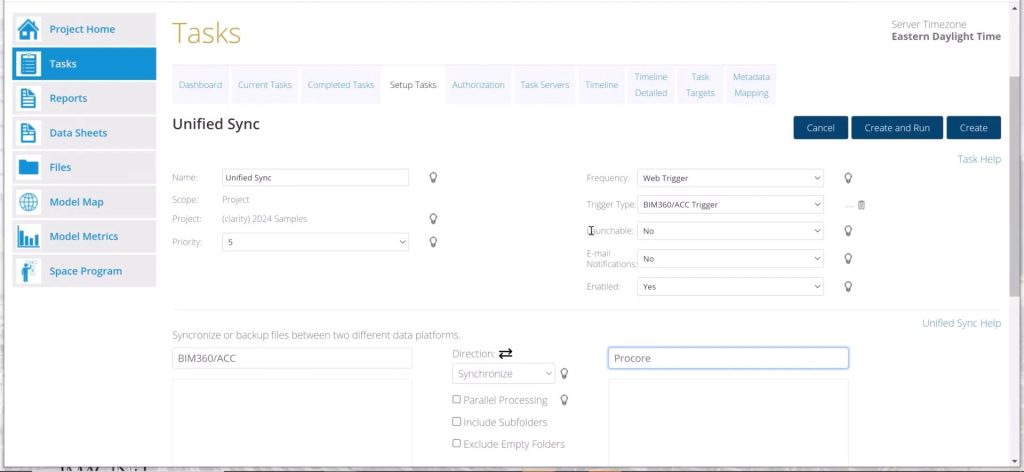 New Features in IMAGINiT Clarity 2025 That Revolutionise AutoCAD and Revit Automation Unified Sync Task