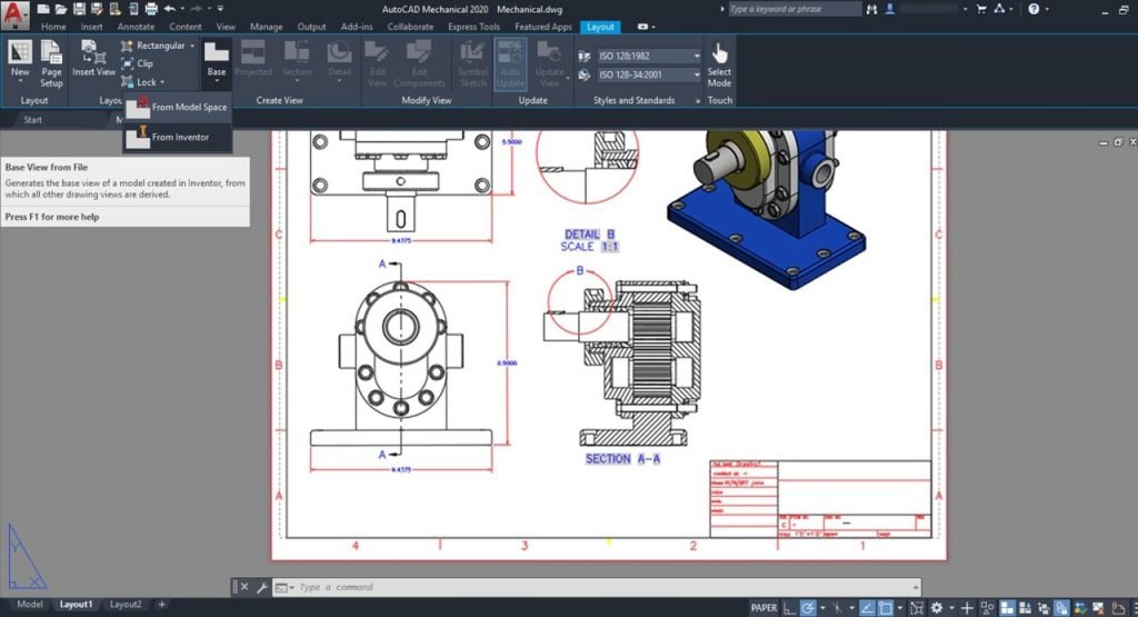 AutoCAD Vs AutoCAD Mechanical AutoCAD vs AutoCAD Mechanical